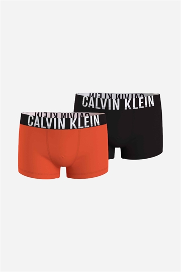 Calvin Klein Trunk Boxer - Dange Orange / Svart